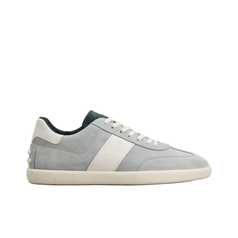 TOD'S Tabs Low Top Skateboard Shoes Men's Gray-1