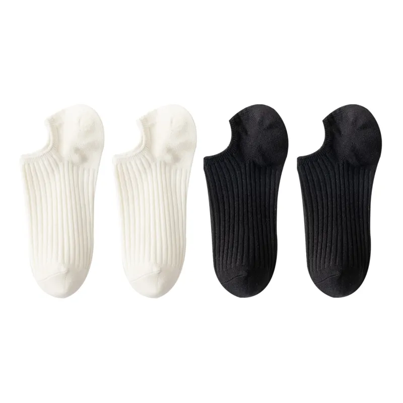 XXLLG No Show Socks Women's 4 Pack-10