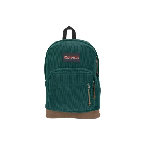 JanSport Suede Backpack Unisex Deep Du Song Corduroy