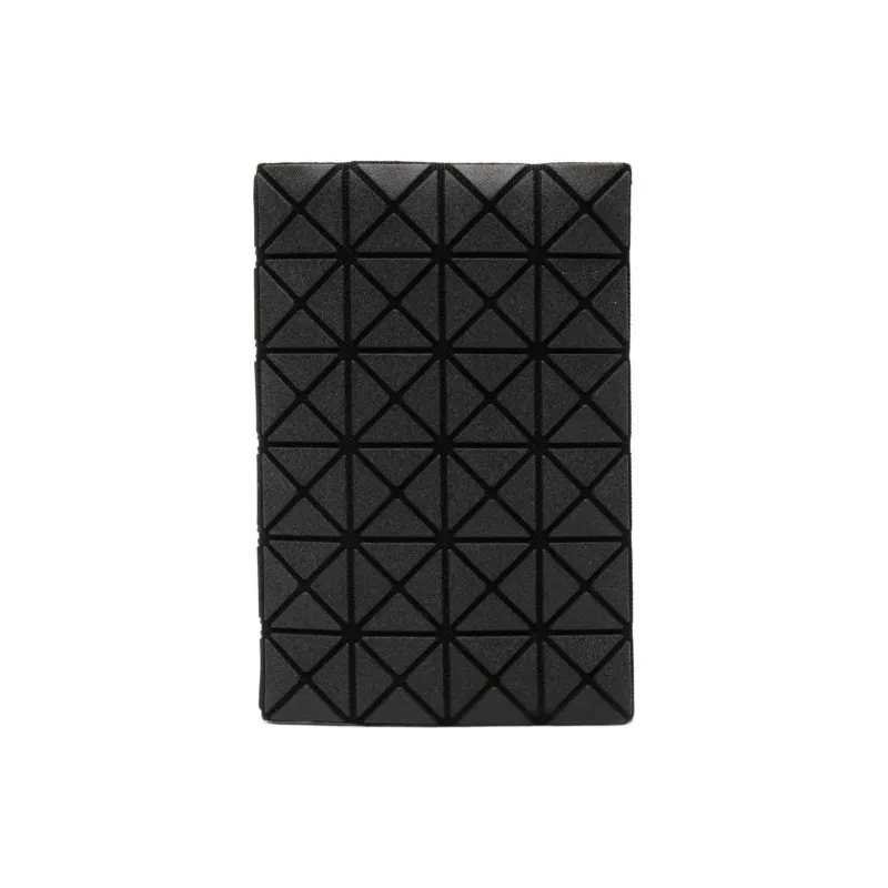 ISSEY MIYAKE Cotton And Polyurethane Wallet Unisex Black-3