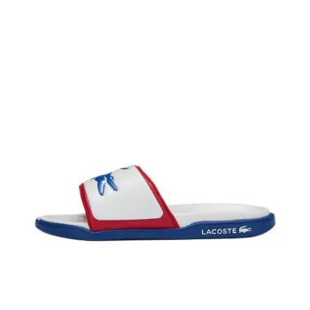 LACOSTE Slide Slippers Men's Ecru