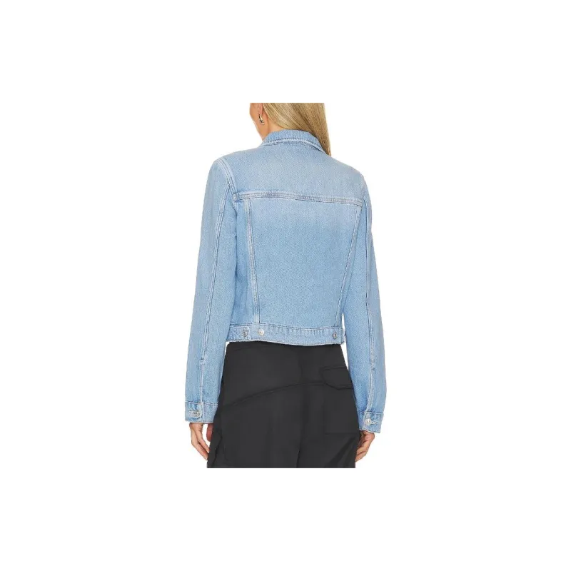 PAIGE Jackets Coats Women's Light Blue-1
