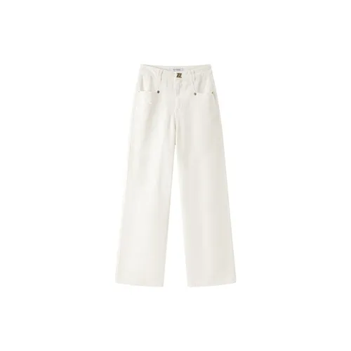 PEACEBIRD Jeans Women's Off White