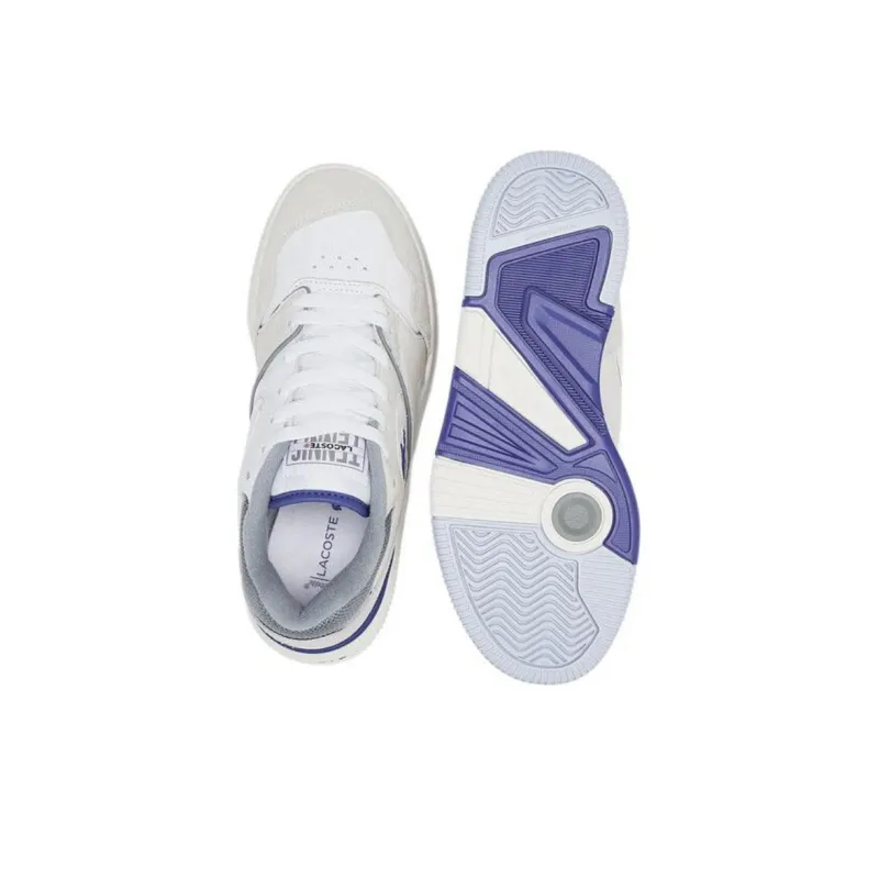 LACOSTE Low Top Skateboard Shoes Women's Light Blue-4
