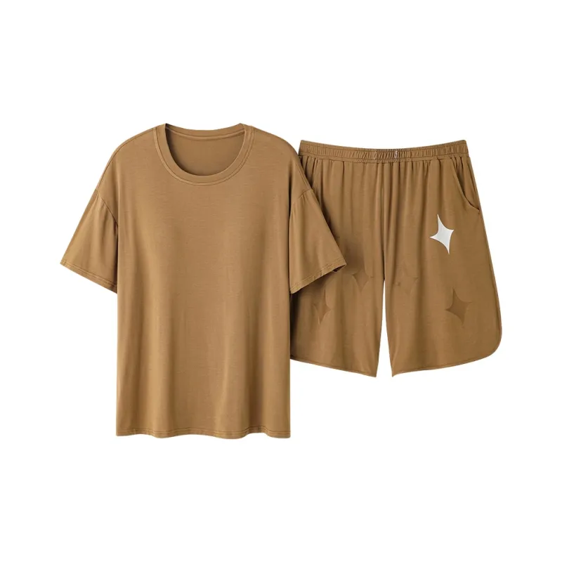 William Pajama Set Women's Brown-0