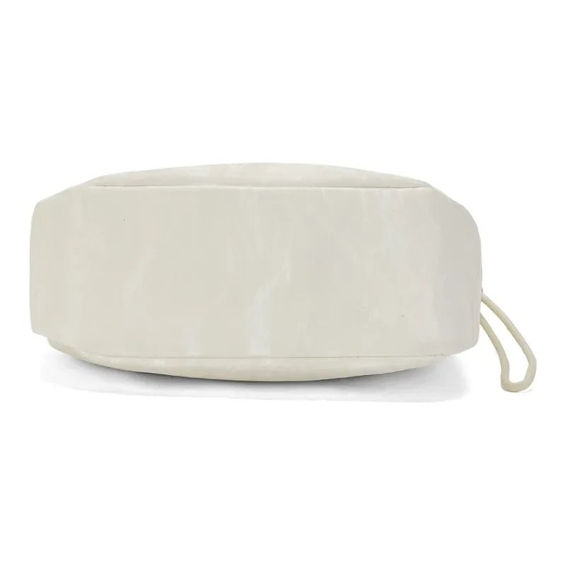 CORALDAISY Synthetic Leather Shoulder Bag, Crossbody Bag, Handbag, Shoulder Bag Women's Crescent White-4