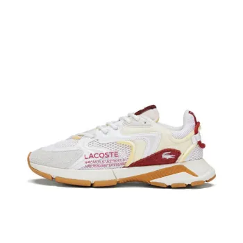 LACOSTE L003 Neo Low Top Casual Shoes Men's White Red