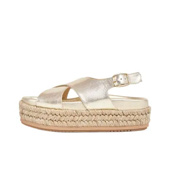 Paloma Barceló One Strap Sandals 4cm Women's Champagne Gold