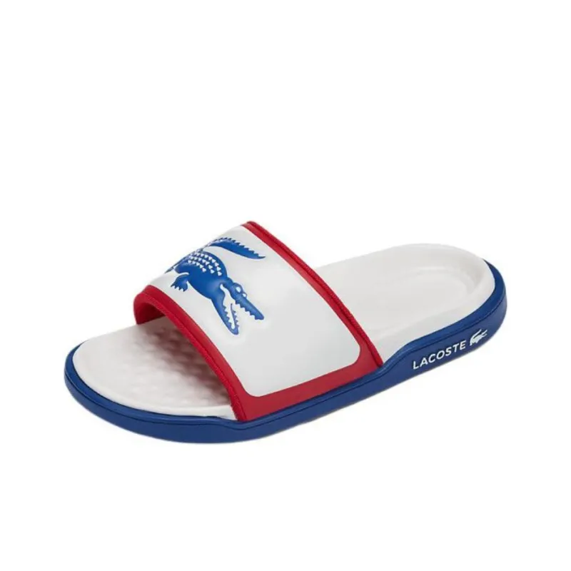 LACOSTE Slide Slippers Women's Ecru-1