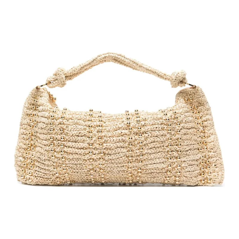 CULT GAIA Hera Raffia Shoulder Bag-0