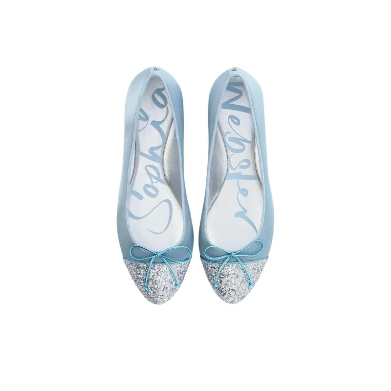 Sophia Webster Pirouette Casual Single Shoes Women's Blue-3