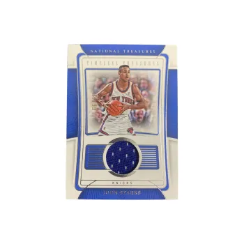 PANINI John Starks 2022 23 National Treasures Knicks GU Small Window 01/99 First Edition Sports Cards 1 Pc