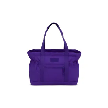 JanSport Polyester Tote Bag Shopping Bag Crossbody One Shoulder Handbags Large Size Women's Dark Purple