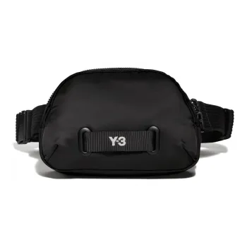 Y 3 Polyamide Crossbody Fanny Pack Small Size Unisex Black