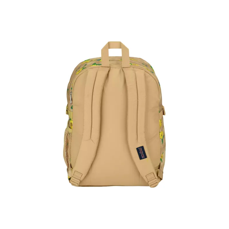 JanSport Recycled Polyester Backpack Unisex Wax-Dyed Sunflower Yellow-2