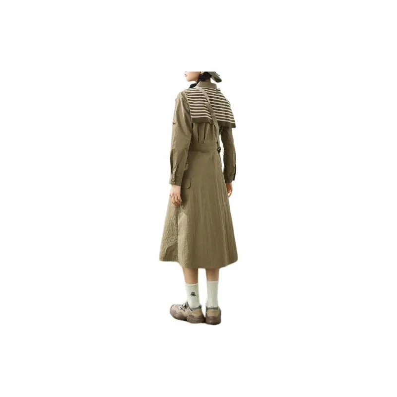 ZIHAN SS24 Long-Sleeved Dresses Women's Pine Green-1