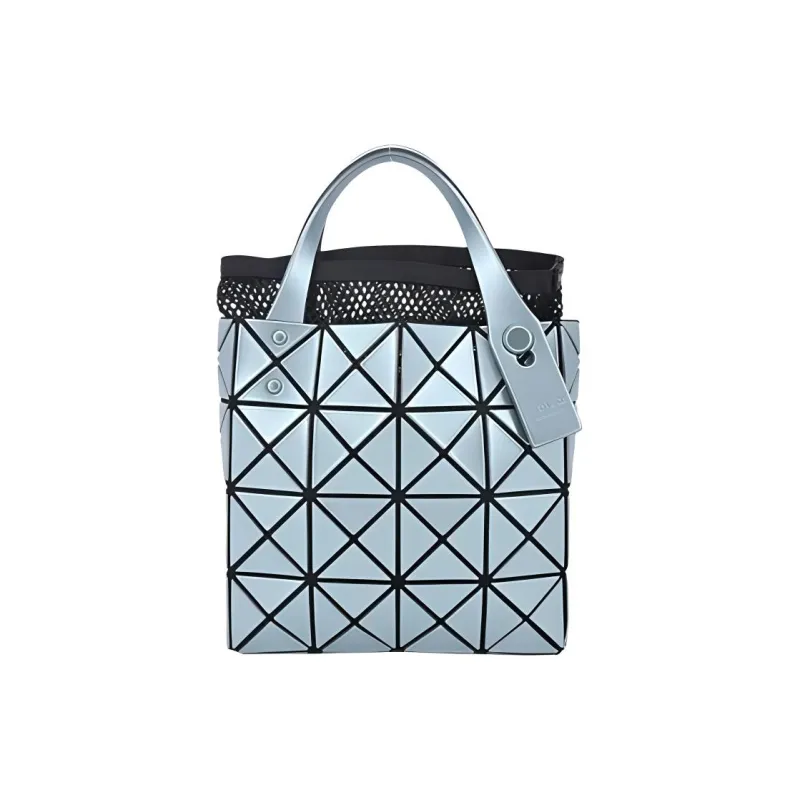 ISSEY MIYAKE Lucent Boxy Polyvinyl Chloride Resin Tote Bag Shopping Bag Handbag Mini Unisex Bright Blue-2