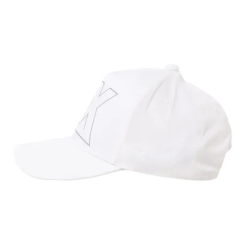 ARMANI EXCHANGE Cotton Baseball Caps Men's White