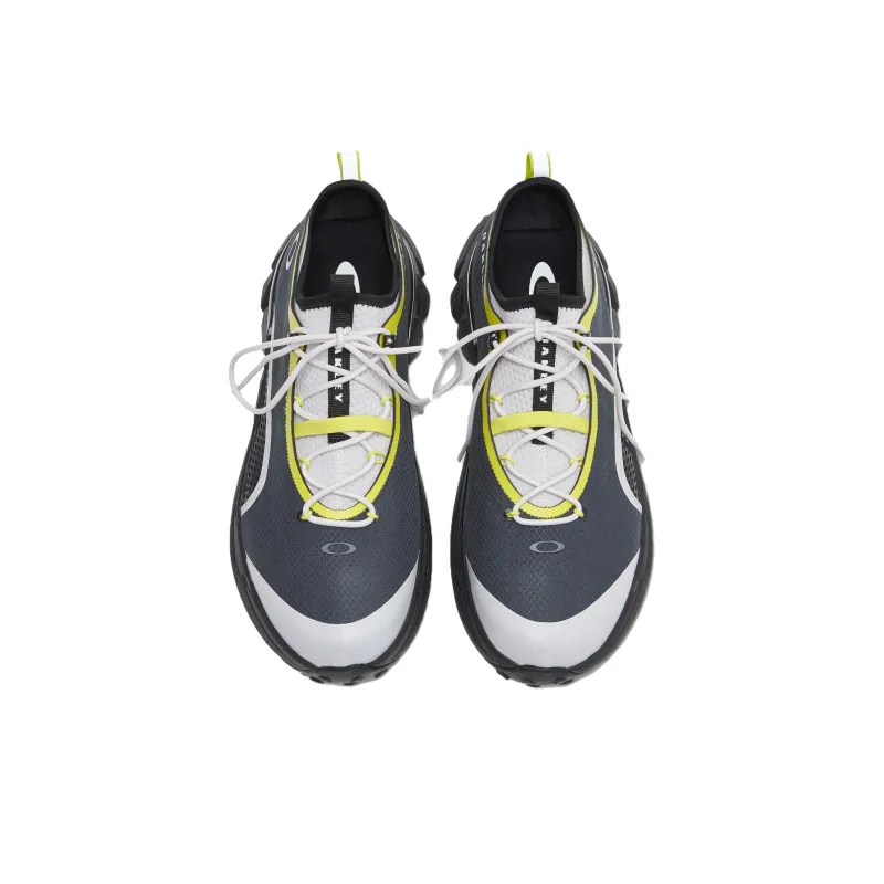 Oakley Abrasion Resistant Waterproof And Breathable Low Top Outdoor Shoes Men's Gray Yellow-2