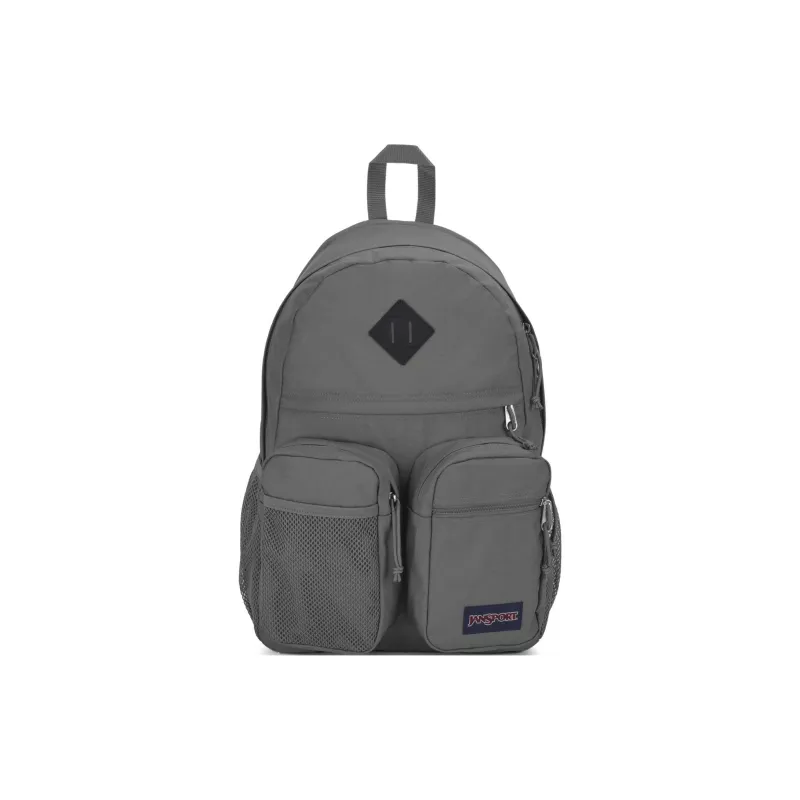 JanSport Polyester Backpack Unisex Graphite Gray-0