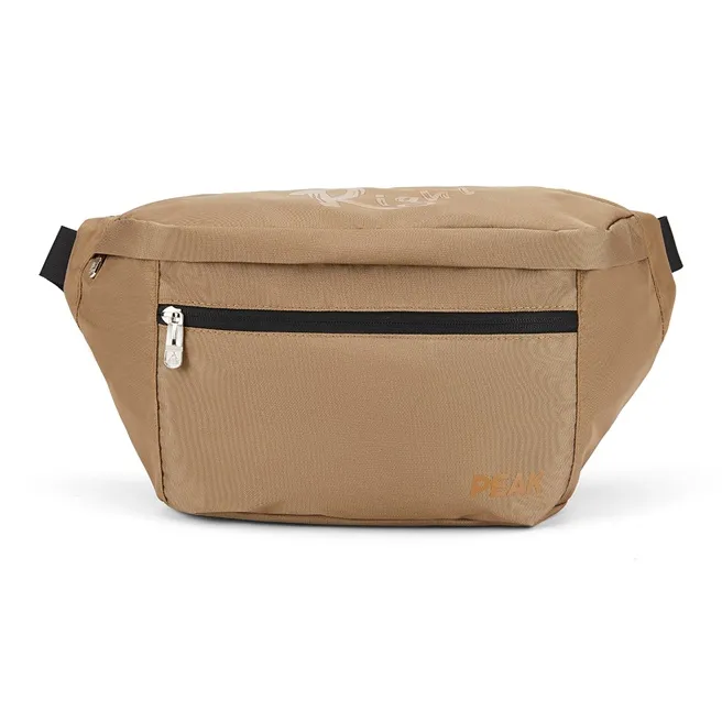 PEAK Fabric Sling Bag Approx. 10L Fanny Pack Shoulder Bag, Crossbody Bag Regular Unisex Khaki-0