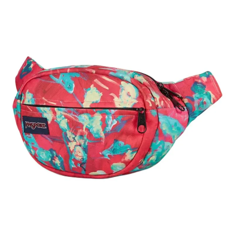 JanSport Recycled Polyester Fanny Pack Unisex Red-1