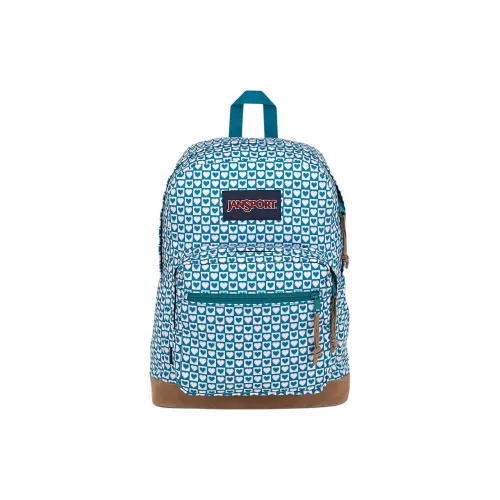 Wouf Cordura Fabric Bonded Suede Backpack Unisex Turquoise