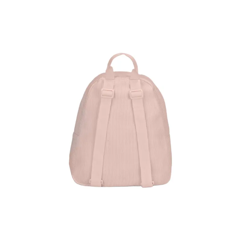 JanSport Recyclable Polyester Backpack Mini Women's Misty Rose Corduroy-3