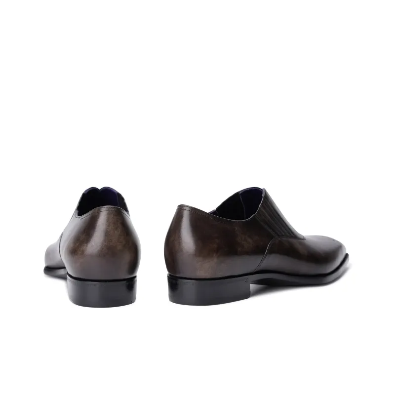 Kitamachi Long Whale Sucking River Lazyman Dress Shoes Men's-10