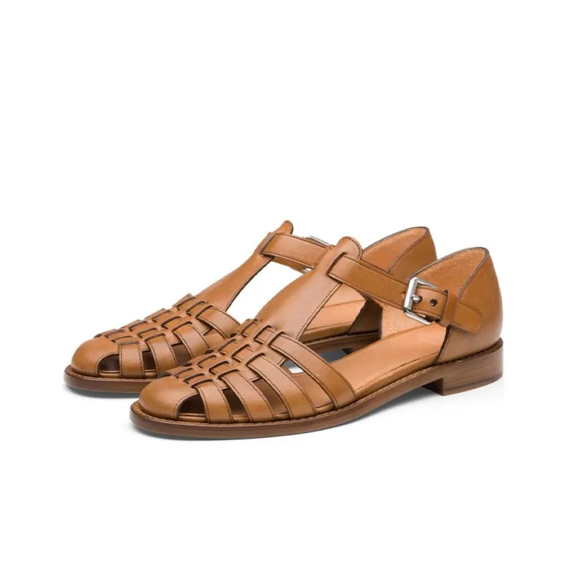CHURCH'S Kelsey Peep Toe Sandals-2