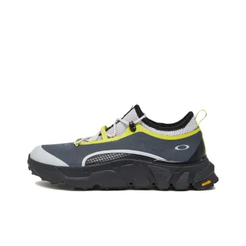 Oakley Abrasion Resistant Waterproof And Breathable Low Top Outdoor Shoes Men's Gray Yellow
