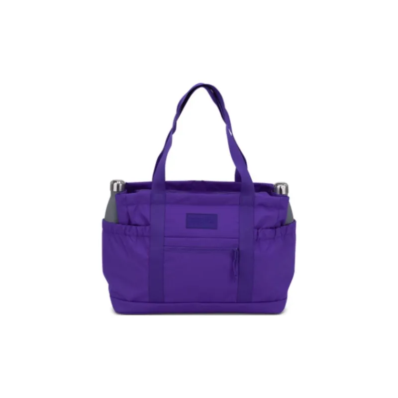 JanSport Polyester Tote Bag Shopping Bag Crossbody One Shoulder Handbags Large Size Women's Dark Purple-3