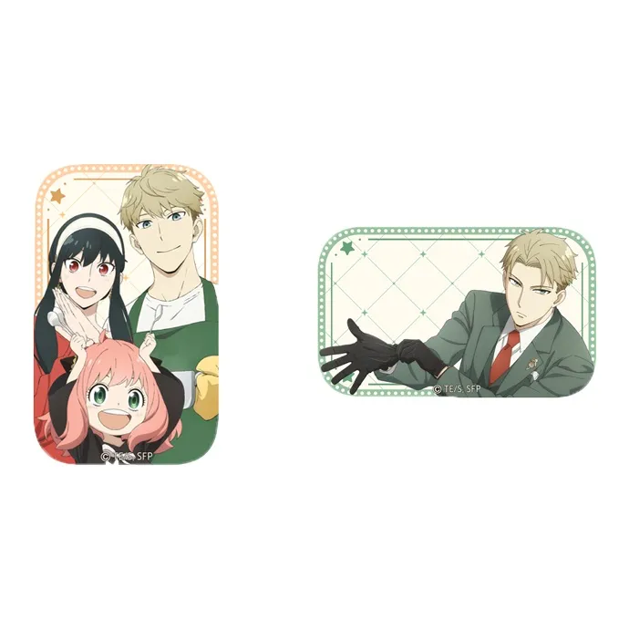 MANCOOL SPY X FAMILY Collection Damian Amaya Lloyd Fudge Family Badges-14