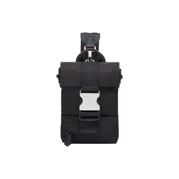 FENDI Nylon Sling Bag Men's Black