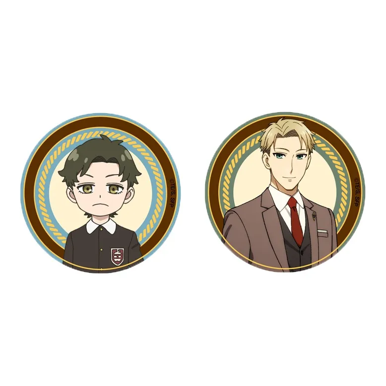 MANCOOL SPY X FAMILY Collection Damian Amaya Lloyd Fudge Family Badges-2