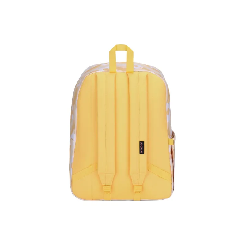 JanSport Recycled Polyester Backpack Medium Size Unisex Yellow-2