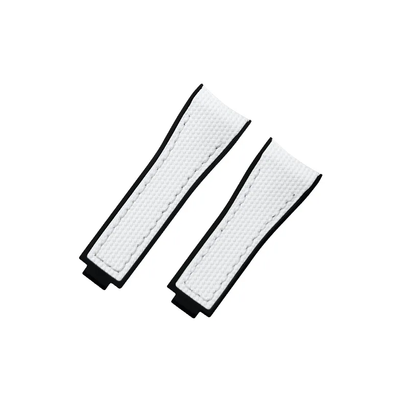 VAGENARI Web Plaid Strap Compatibility For Rolex Submariner 41mm 126610 126613 124060 Watch Band Unisex-3