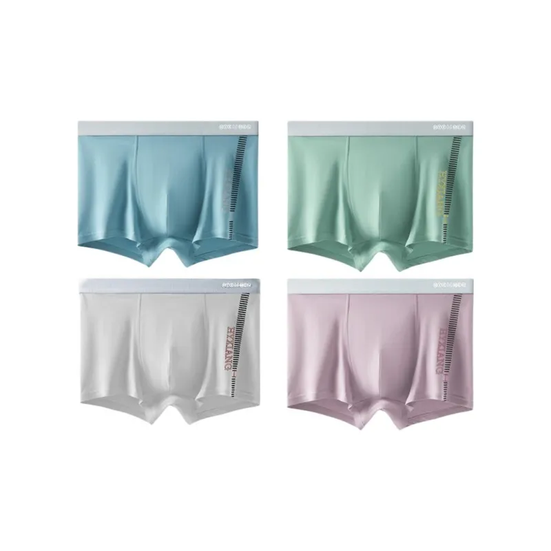 H-YXIANG Underpants Men's 4 Pack-3