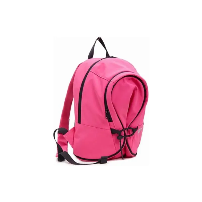 Crying Center Fabric Backpack Medium Size Women's Barbie Pink-1