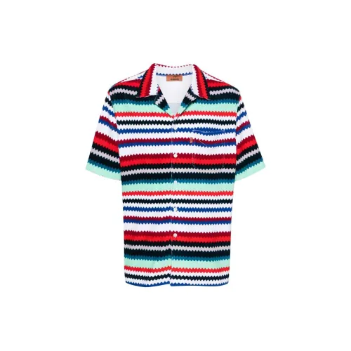 MISSONI Zigzag-print Terrycloth Shirt