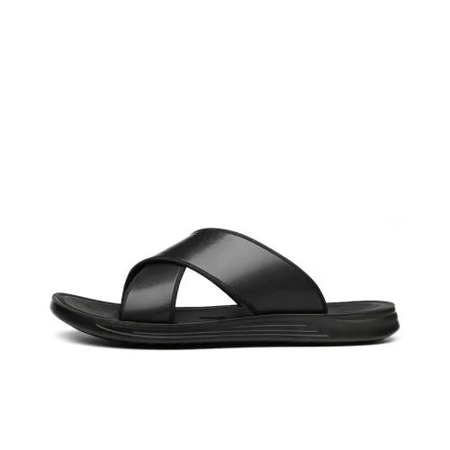 Cachiotti Slide Slippers Men Black