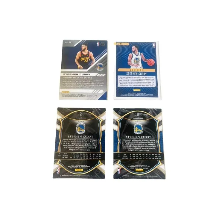 PANINI Warriors Stephen Curry Refringence Player Card Product Access Sports Cards 4 Pcs-1