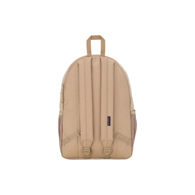 JanSport Polyester Backpack Unisex Lime Gray Corduroy-2