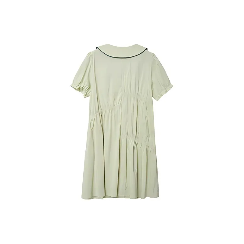 ZIHAN Short-Sleeved Dresses Women's-5