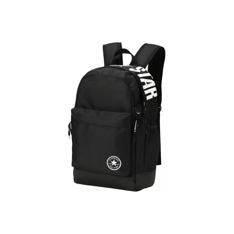 Converse Polyester Backpack Large Size Unisex Black-1