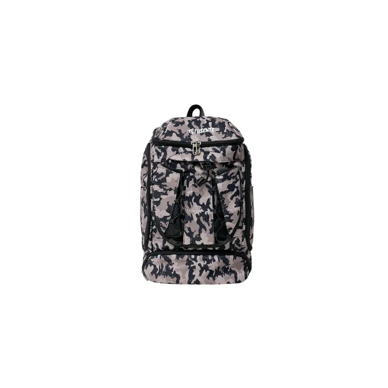 Deli Bear Oxford Backpack Regular Unisex Gray/Black/Red/Camouflage-7