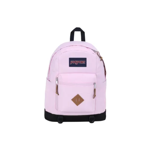 JanSport Recycled Polyester Backpack Unisex Pink