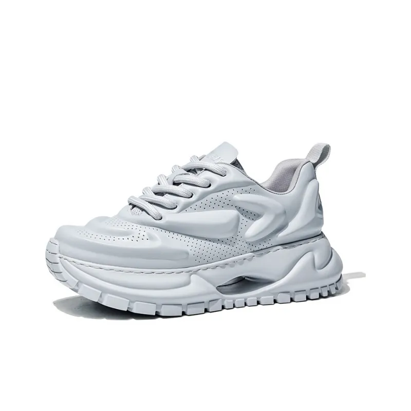 MOERBAI Breathable Lightweight Height Increasing Low-Top Casual Shoes Men's-1
