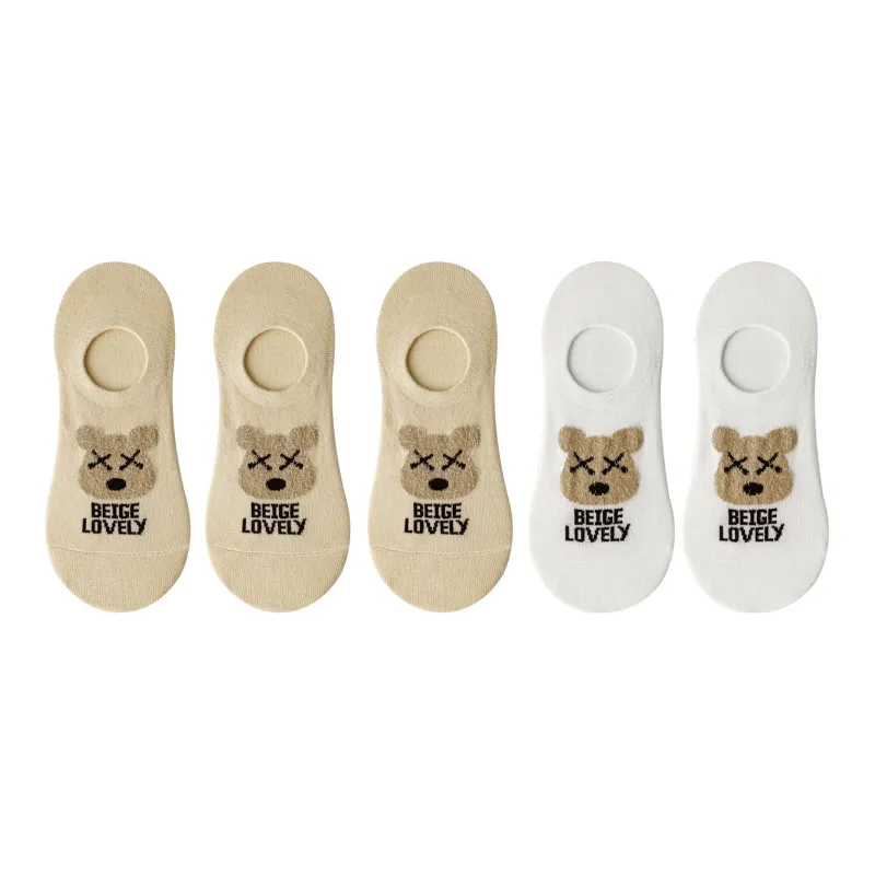 XXLLG No Show Socks Women's 5 Pack-4