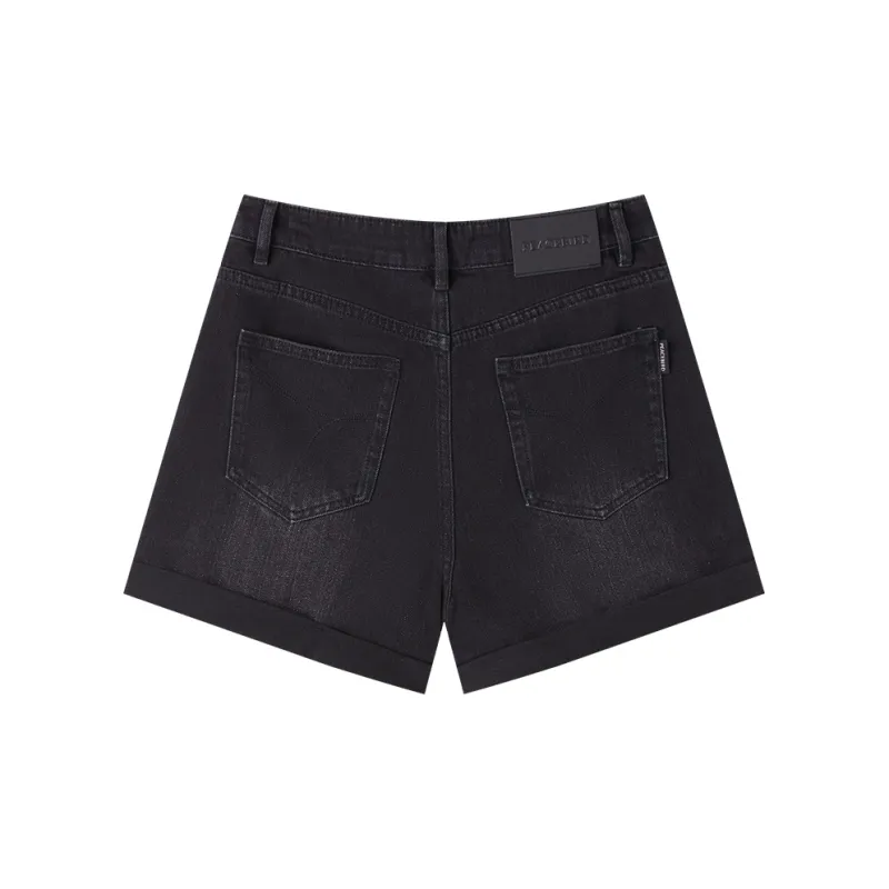 PEACEBIRD Denim Shorts Women's-5